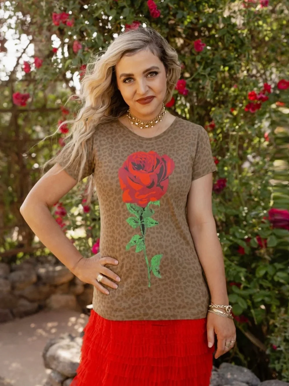 Rodeo Quincy Isa Rosita Leopard Tee - Picture 7 of 7